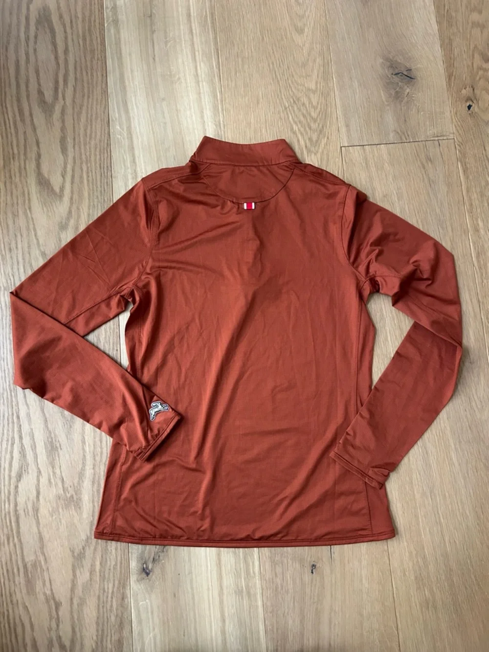 Tracksmith Twilight Long Sleeve Top - Spice - Picture 2 of 6